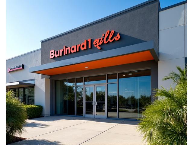 Außenansicht des Burnhard Grills Showrooms in Düsseldorf