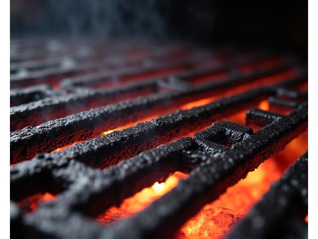 Massiver Gussrost für perfekte Brandings auf dem Grillgut