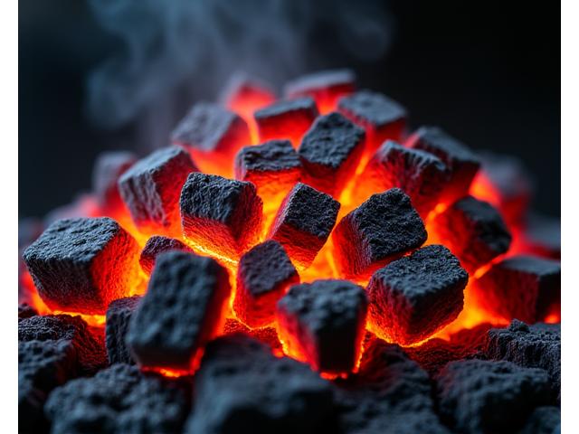 Hochwertige Grillkohle aus Buchenholz für lange Brenndauer